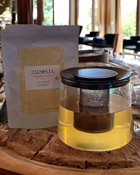 Jaroma tea testing event image.